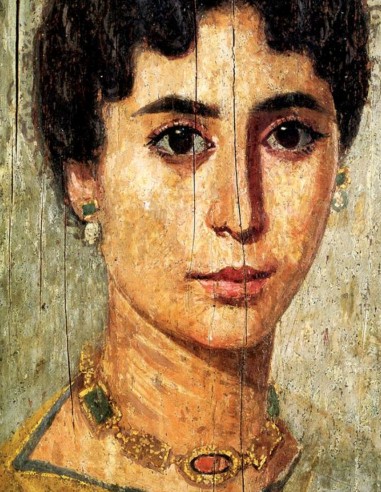joyeria romana anillo inspirado en retrato de al fayum, anillo fayum