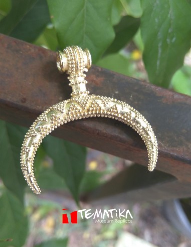 Crescent moon amulet