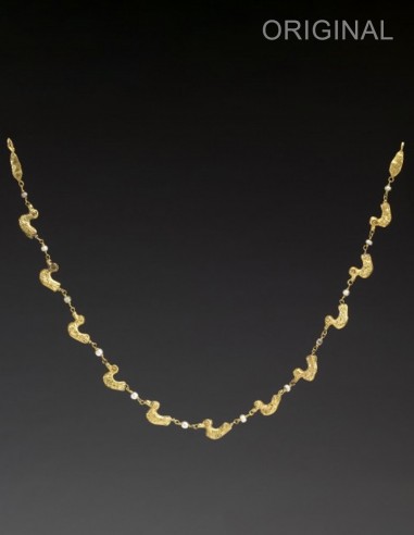 collier byzantin avec des canards