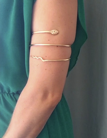 Bracciale amuleto serpente