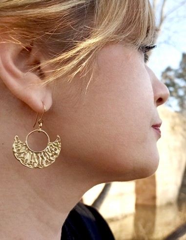 crescent moon earrings
