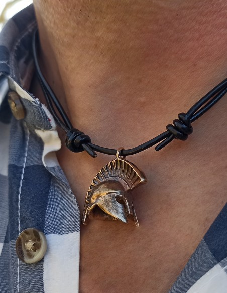 casco yelmo corintio griego