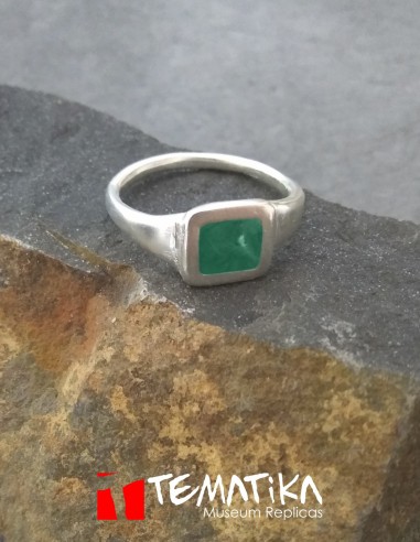 joyeria romana anillo inspirado en retrato de al fayum, anillo fayum
