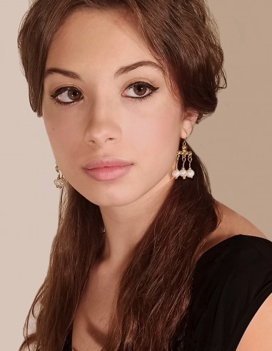 pendientes crotalia, retratos fayum, joyas al fayum