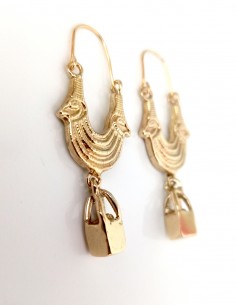 Phoenician Horus earrings