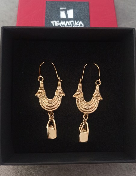 Boucles d'oreilles Horus phénicien