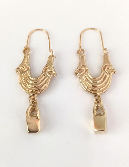 Boucles d'oreilles Horus phénicien