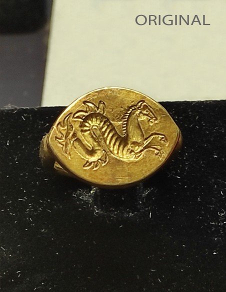 Anello celtico Ippocampo