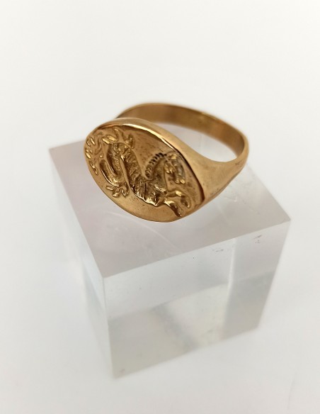 Bague celte Hippocampe