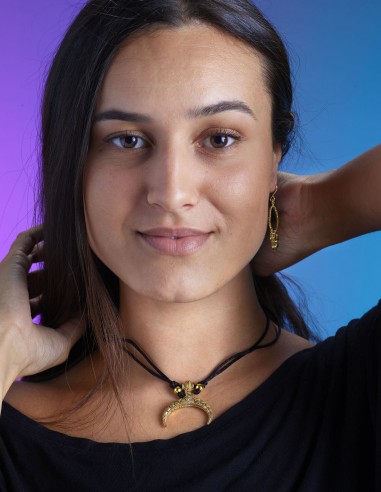 Amuleto luna creciente