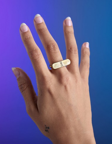 Phoenician Tanit goddess ring