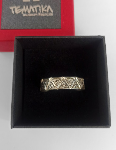 Anello Valknut Triskel