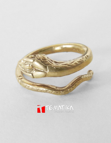 Bague serpent égyptienne