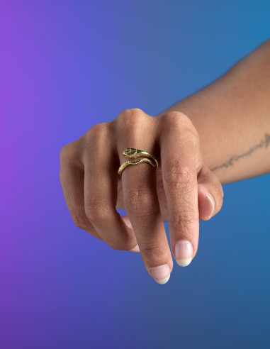 Anillo Serpiente Egipcia