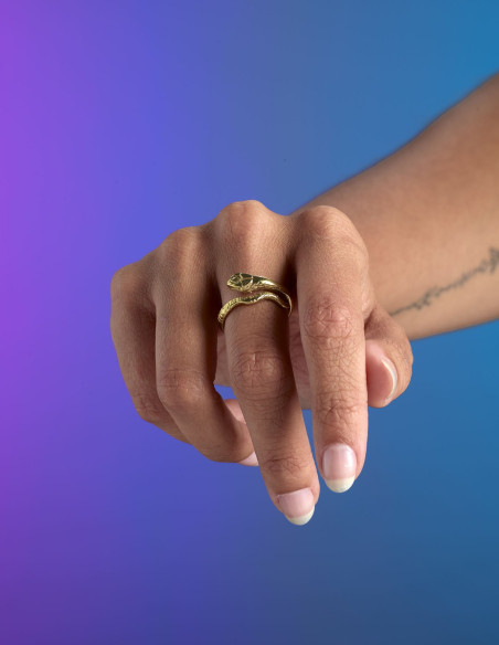 Egyptian snake ring