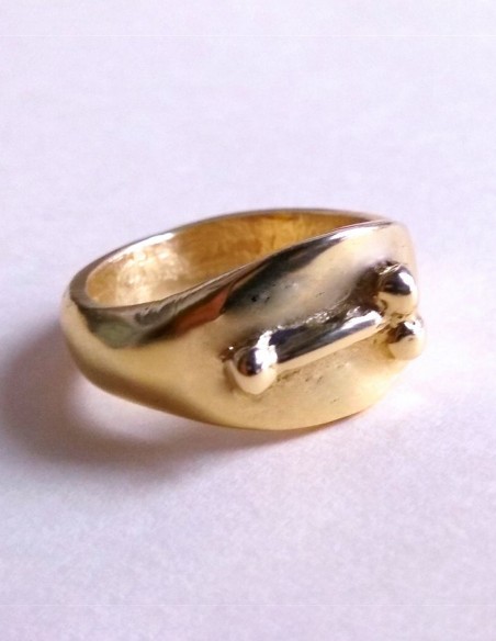 joyería antigua romana anillo falo amuleto falico