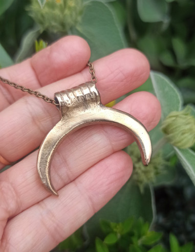 roman lunula pendant