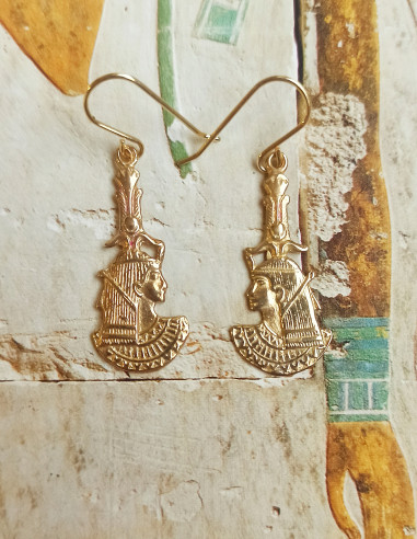 Orecchino della dea egiziana