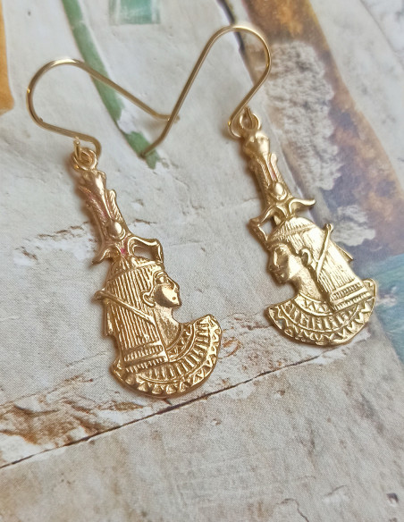 Eyptian Goddess Earring