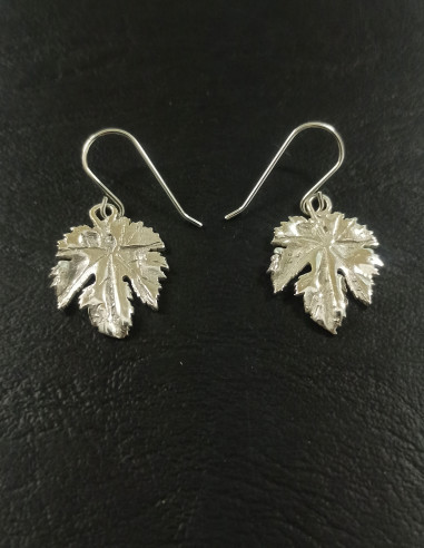 Pendientes hoja de parra 2