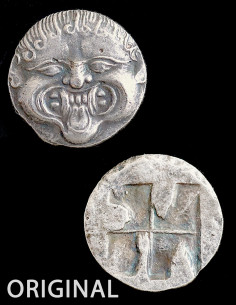 Pièce de monnaie de la Gorgone 2