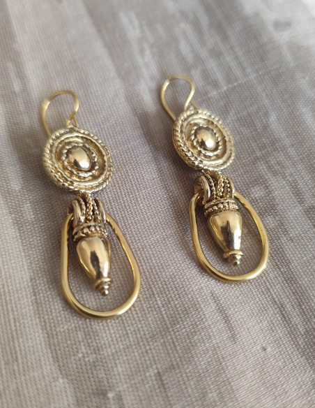 Pendientes Etruscos ánfora