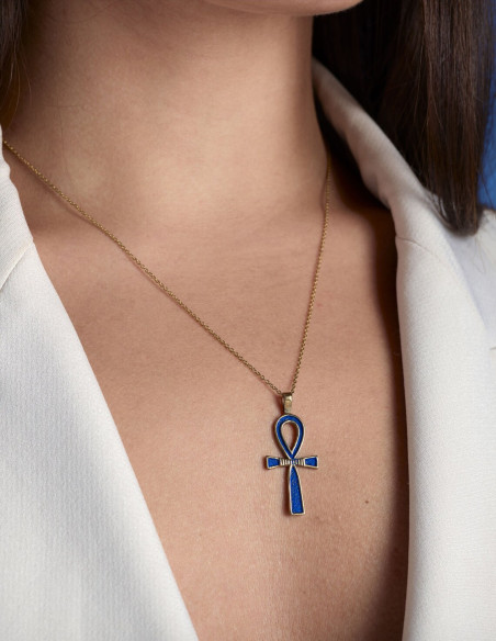 Pendentif Ankh, clé de la vie, croix égyptienne