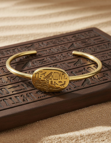 Hieroglyphic egiptian jewelry