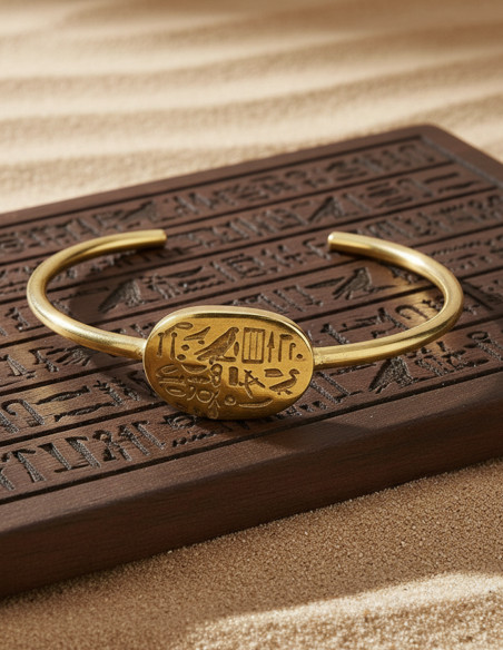 Hieroglyphic egiptian jewelry