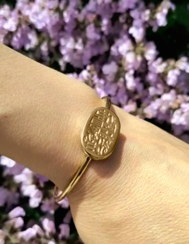 Hieroglyphic egiptian jewelry