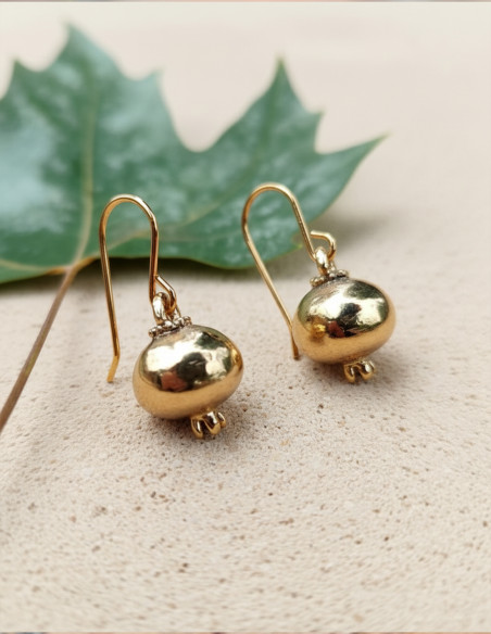Boucles d’oreilles grenade étrusques