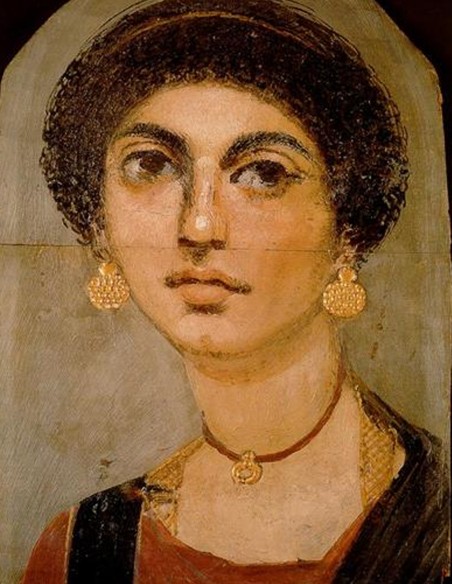 ciondolo lunula gioielli romani