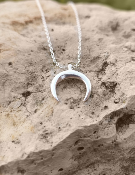 colgante lunula joyas romanas
