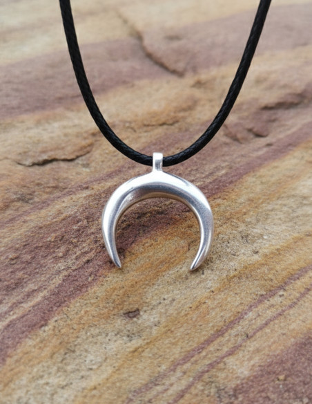 colgante lunula joyas romanas