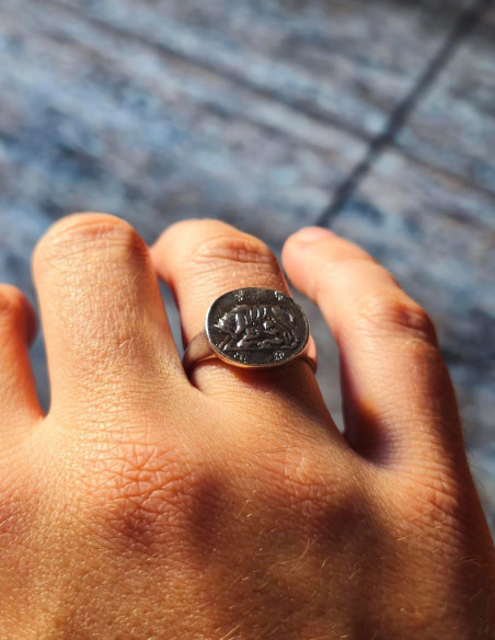 Anillo loba Capitolina