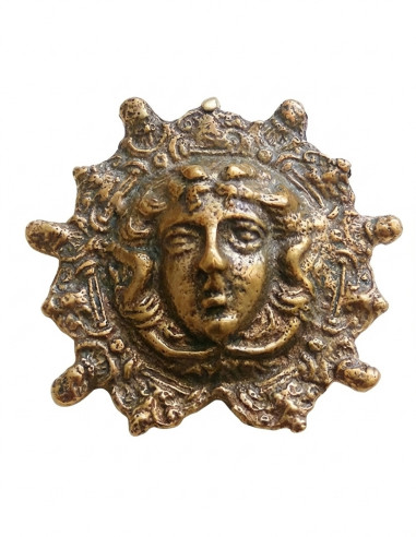 Medusa-Brosche