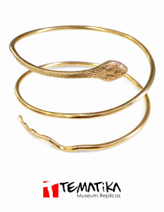 Bracelet amulette serpent