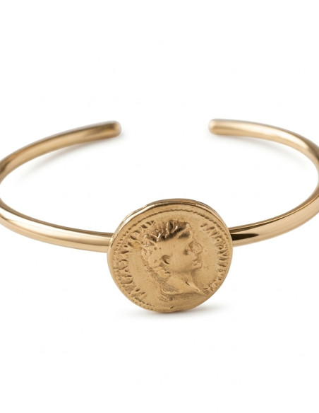 Antike römische Schmuckmünze Aureus Tiberius