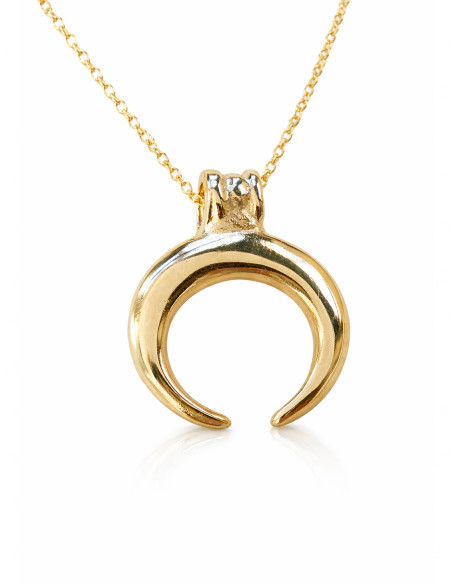 pendentif lunula bijoux romains