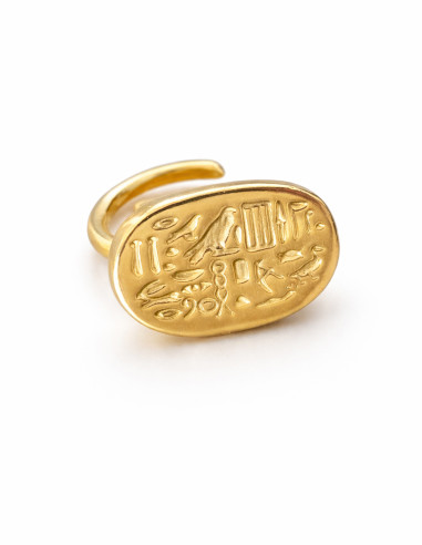 Hieroglyph ring
