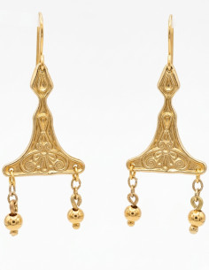 Greek filigree earrings