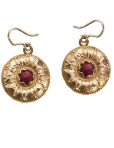 pendientes helenos esmalte joyería griega