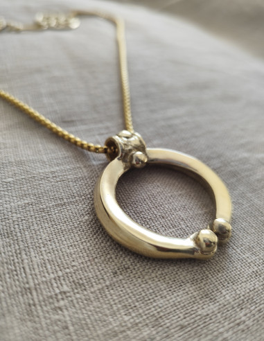 Lunula-Anhänger römischer Schmuck