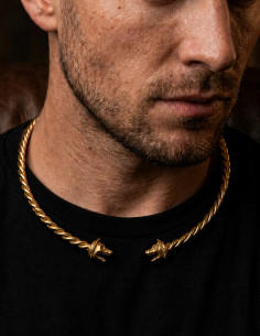 Wolf celtic torc 2