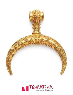 Crescent moon amulet