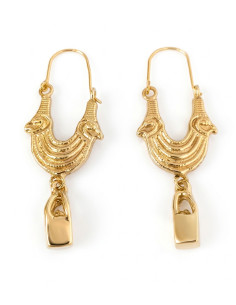 Phoenician Horus earrings