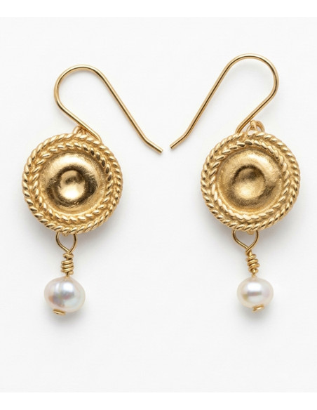 Pendientes Clunia perla