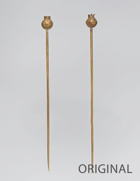 Aguja de pelo granada