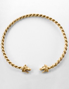 Wolf celtic torc