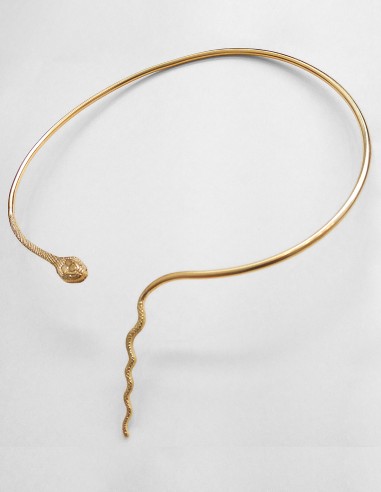 amulette collier serpent